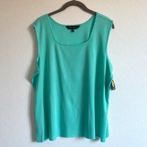 NWT Ming Wang Knit Acrylic Tank